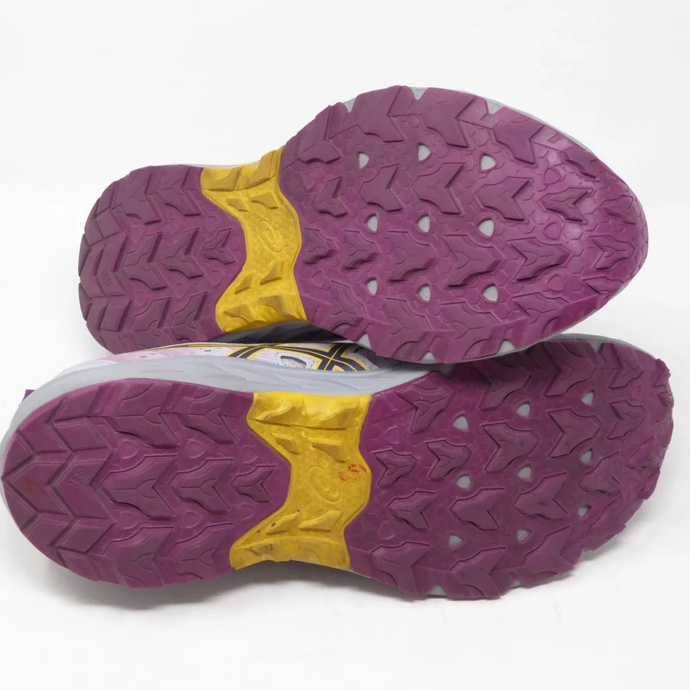 Asics Womens Gel-Venture 9 Running Shoes Grey Purple Trail Sneakers 10